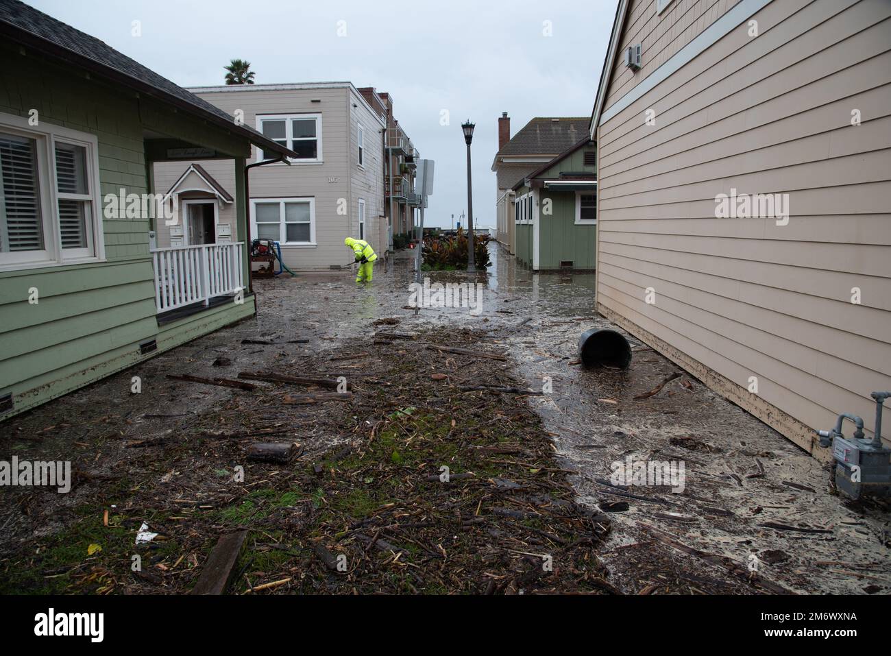 Bomb Cyclone Causes Severe Storm In California With Severe Flood Damage ...