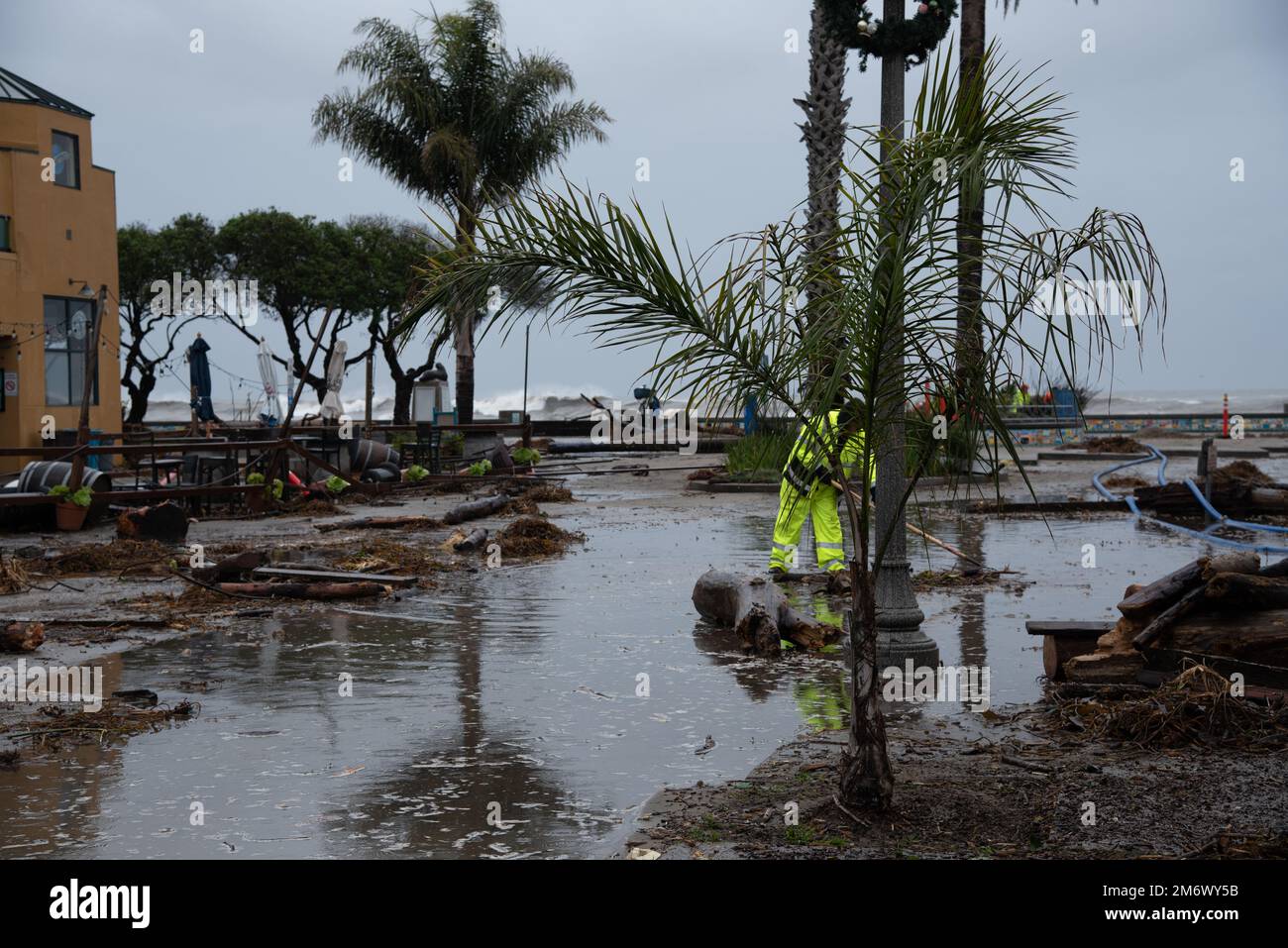 Bomb cyclone causes severe storm in California with severe flood damage