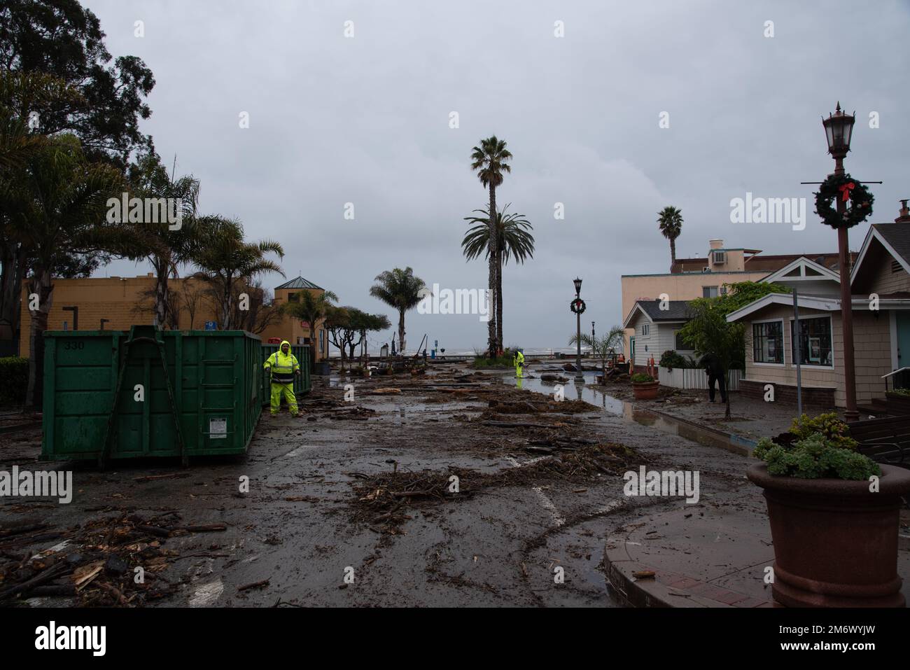 Bomb cyclone causes severe storm in California with severe flood damage
