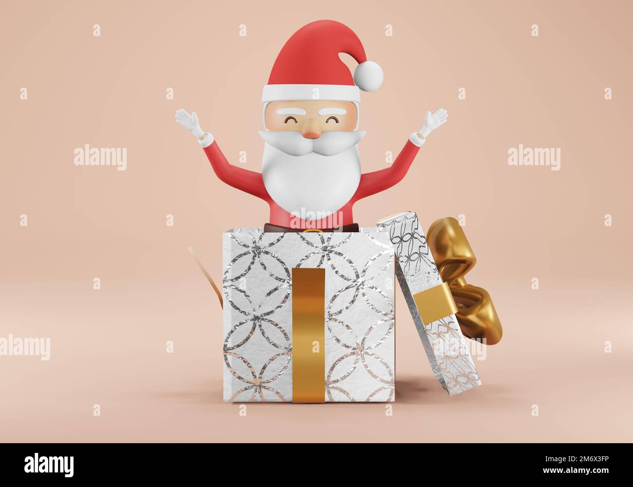 Santa claus 3d hi-res stock photography and images - Alamy