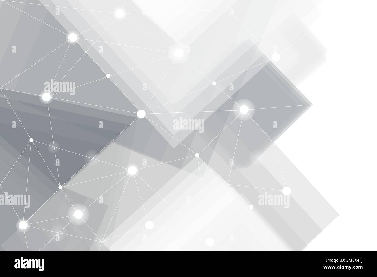 Gray and white futuristic technology background vector Stock Vector ...