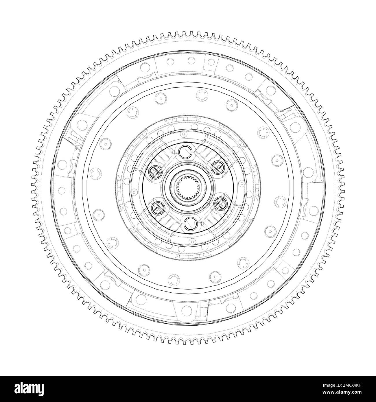 sketch-of-clutch-basket-for-the-car-vector-stock-vector-image-art