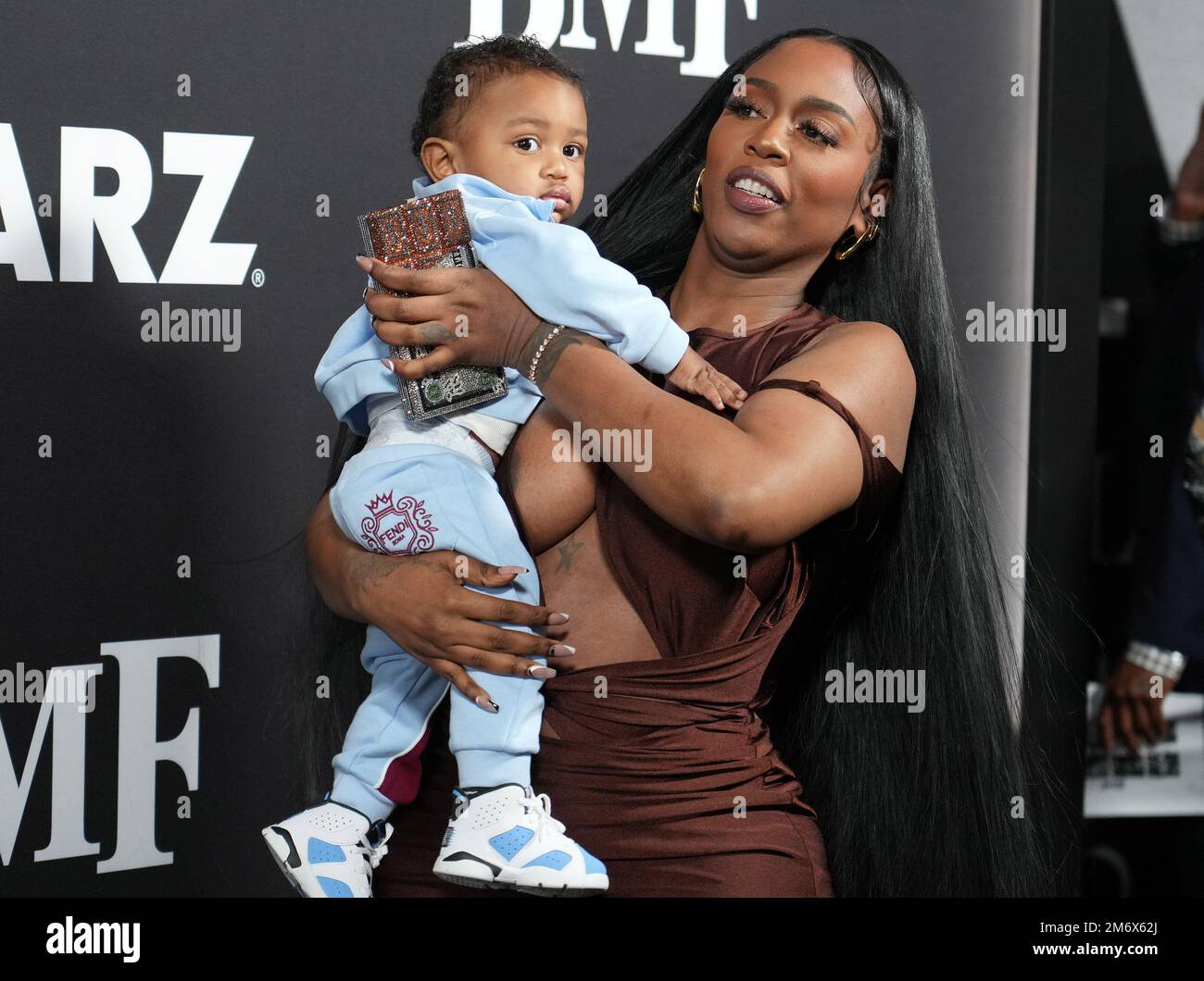 Los Angeles, USA. 05th Jan, 2023. (R L) Arkeisha "Kash Doll" Knight and