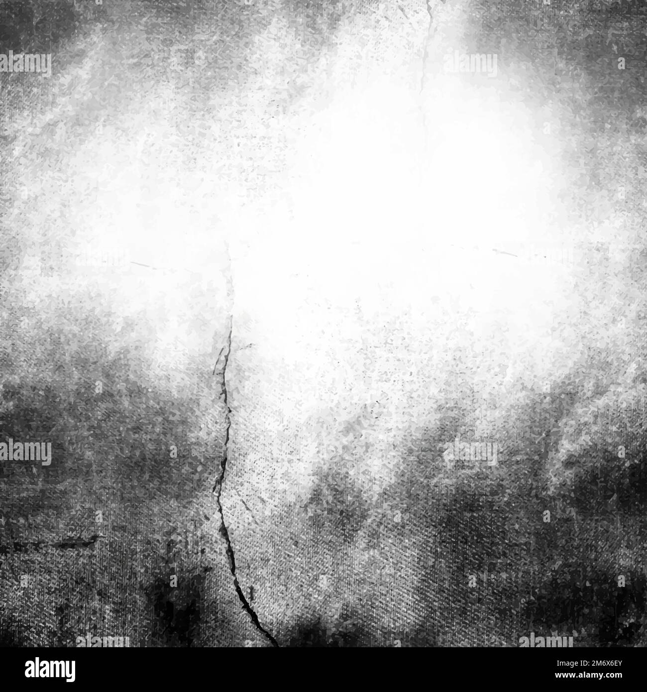 Grunge black and white distressed textured background Stock Vector