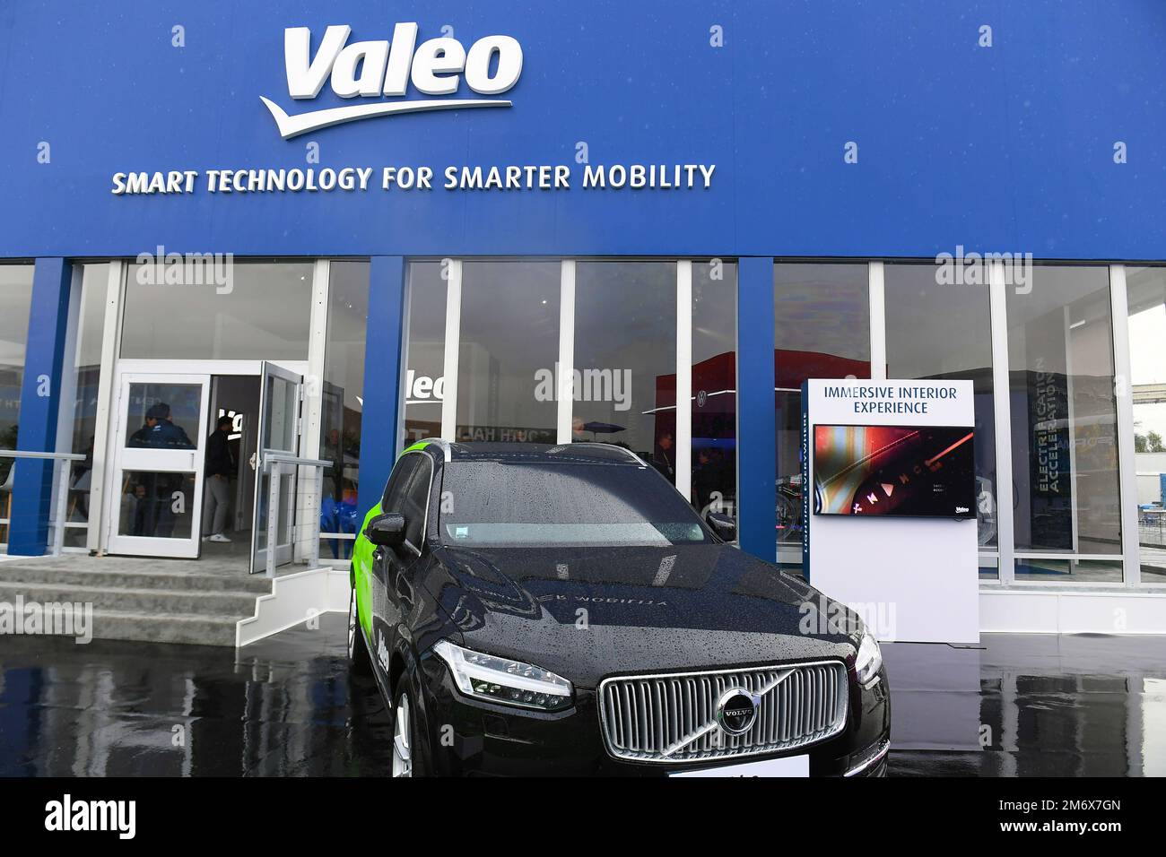 Las Vegas, USA. 05th Jan, 2023. A General view of the Valeo booth during CES 2023 at the Las Vegas Convention Center in Las Vegas, NV on January 5, 2023. (Photo by Bryan Steffy/Sipa USA) Credit: Sipa USA/Alamy Live News Stock Photo