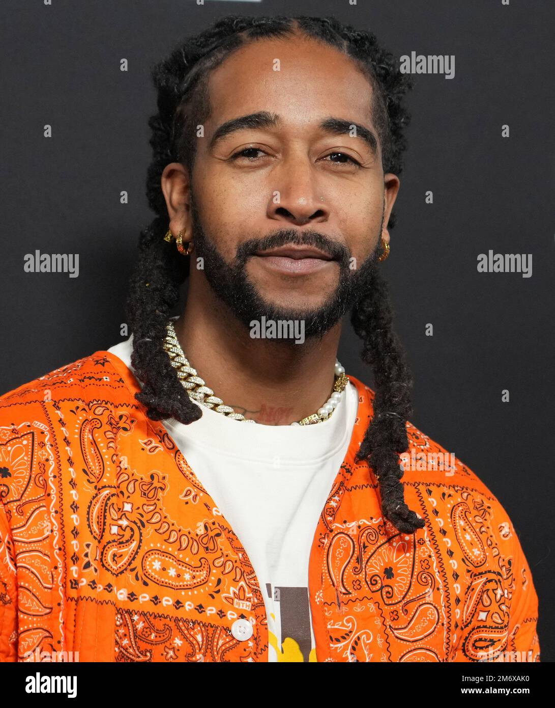 Hollywood, CA January 5, 2023. Omarion arrives at the Starz 