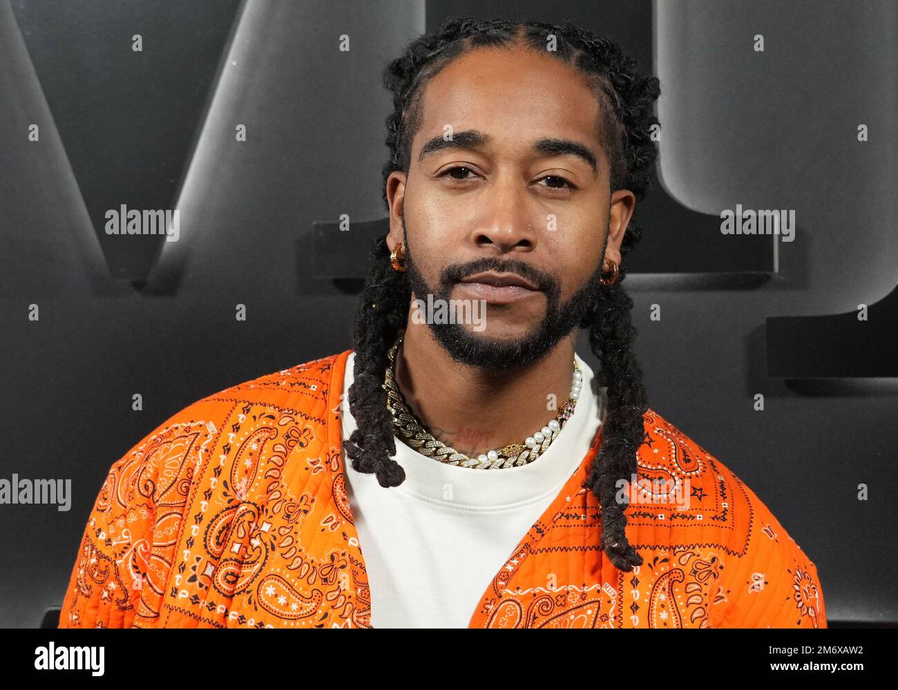 Los Angeles, USA. 05th Jan, 2023. Omarion arrives at the Starz "BMF