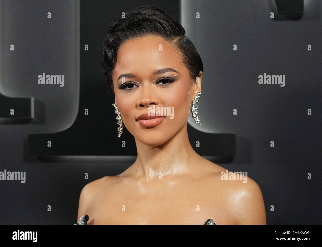 Hollywood, CA January 5, 2023. Serayah arrives at the Starz "BMF