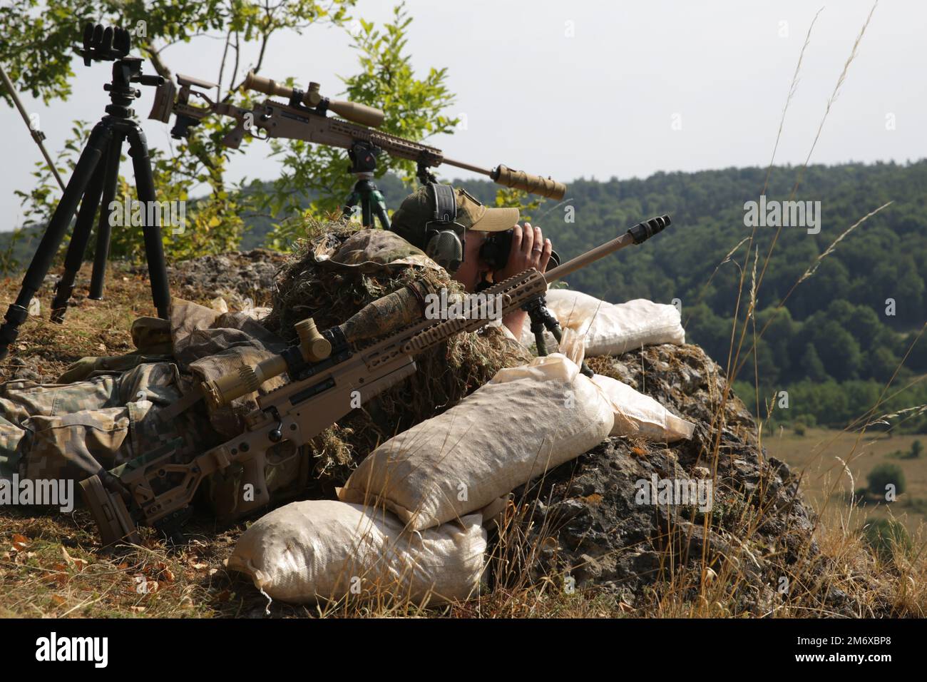 Sniper teams square off at Army facility in Germany to find