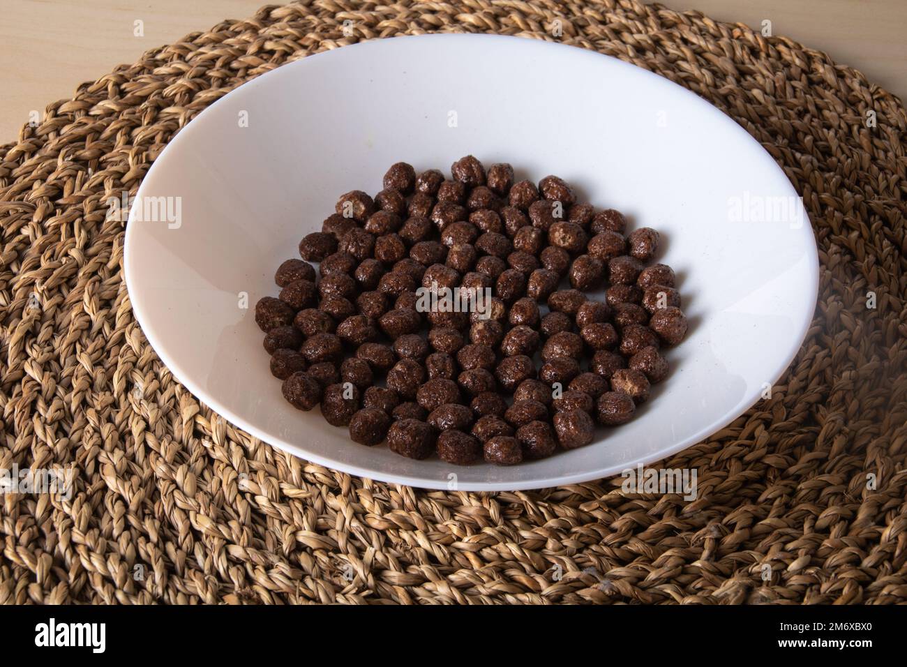 photo of edible sweet cereal balls Stock Photo