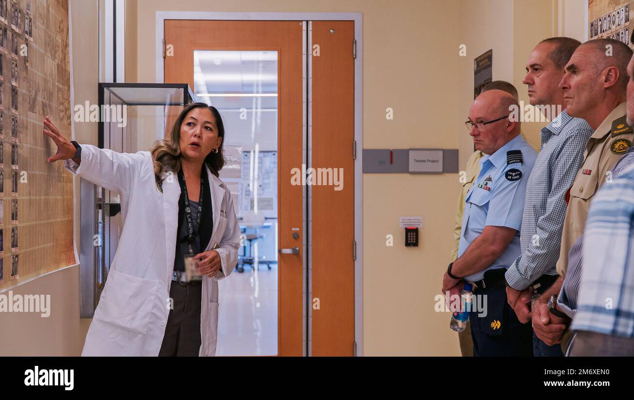 Dr. Denise To, Laboratory Manager, an employee at the Defense POW/MIA