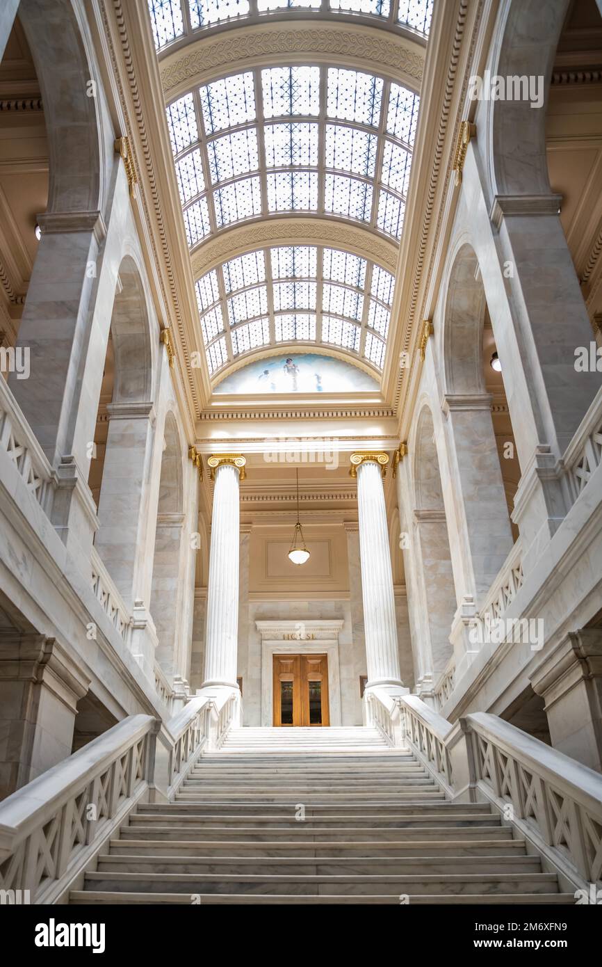 The center of administration in Little Rock, Arkansas Stock Photo Alamy
