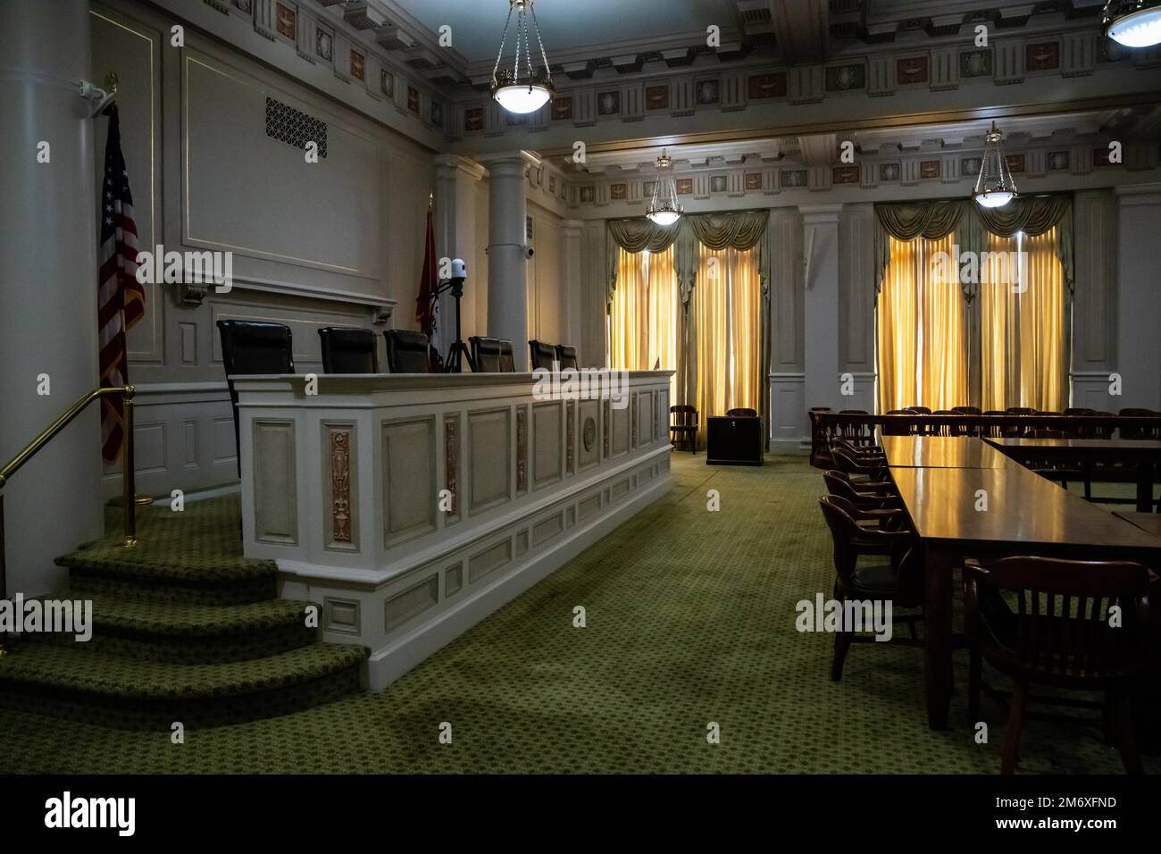 The center of administration in Little Rock, Arkansas Stock Photo Alamy