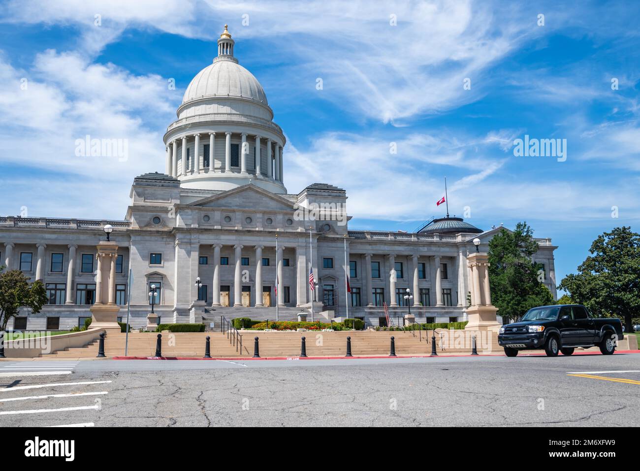 Capitol building little rock arkansas hires stock photography and