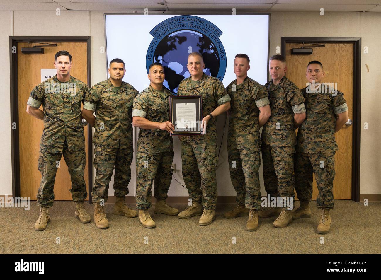 U.S. Marine Corps Col. Seth E. Anderson, the commanding officer of the