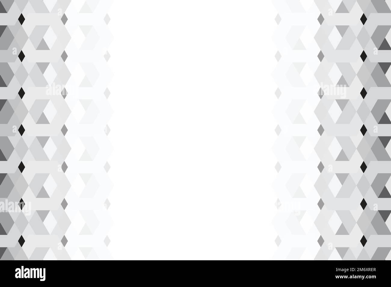 3D gray hexagonal patterned background vector Stock Vector