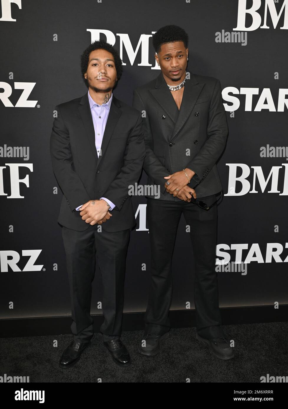 Los Angeles, USA. 05th Jan, 2023. Demetrius Flenory Jr. & DaVinchi At