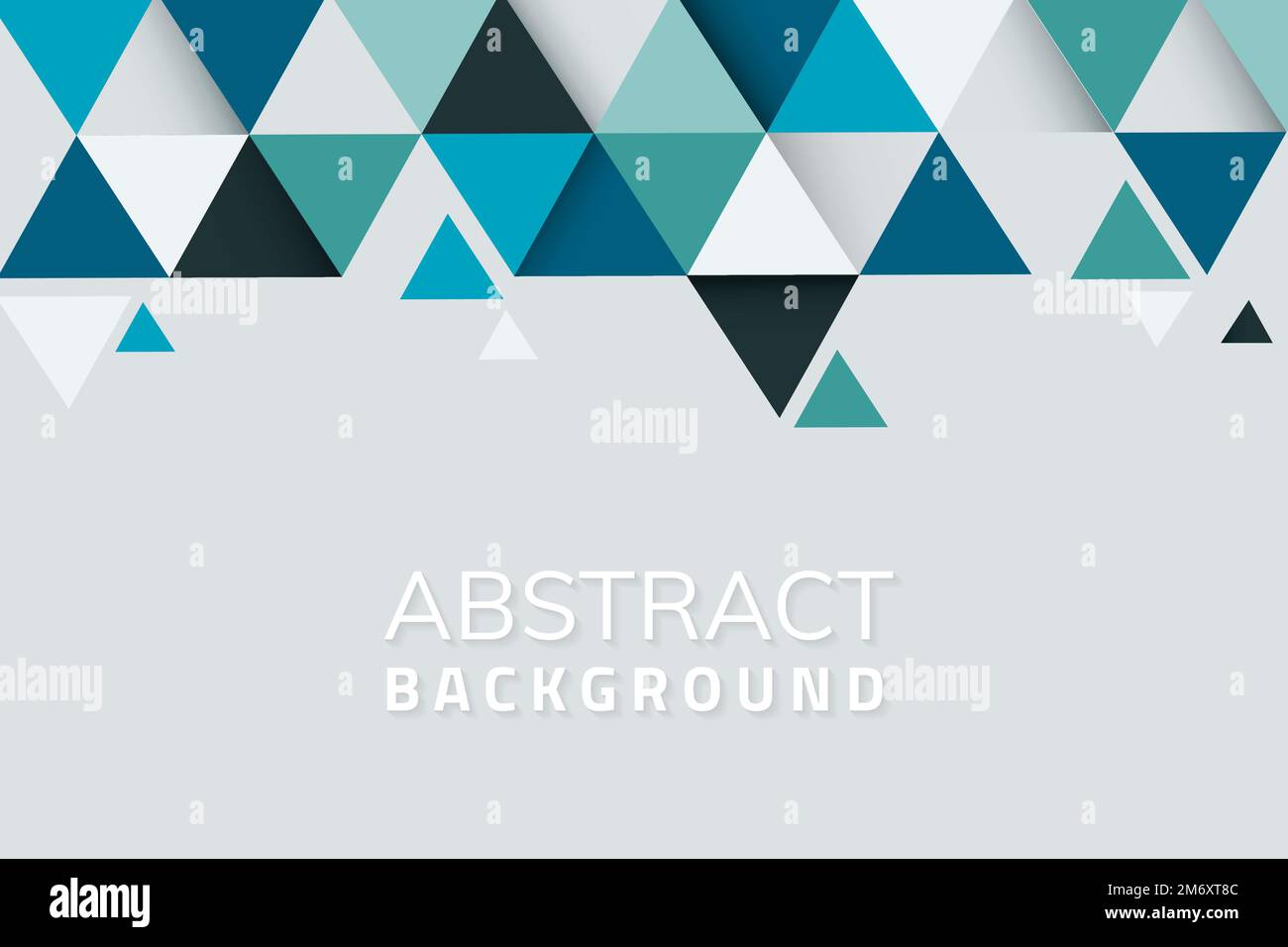 Abstract blue and green geometric background vector Stock Vector Image ...