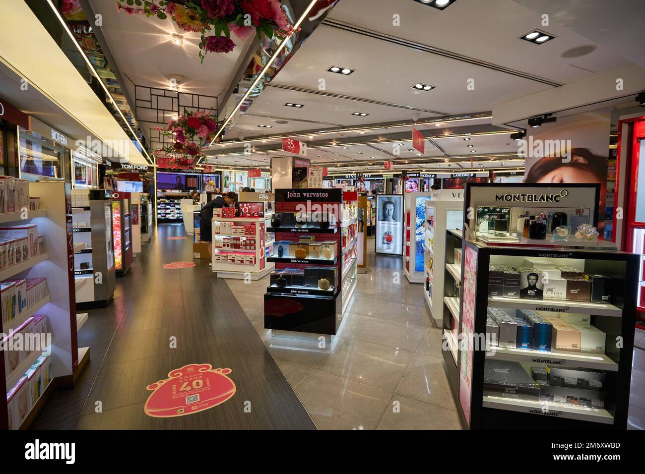 KUALA LUMPUR, MALAYSIA CIRCA JANUARY, 2020 various goods displayed