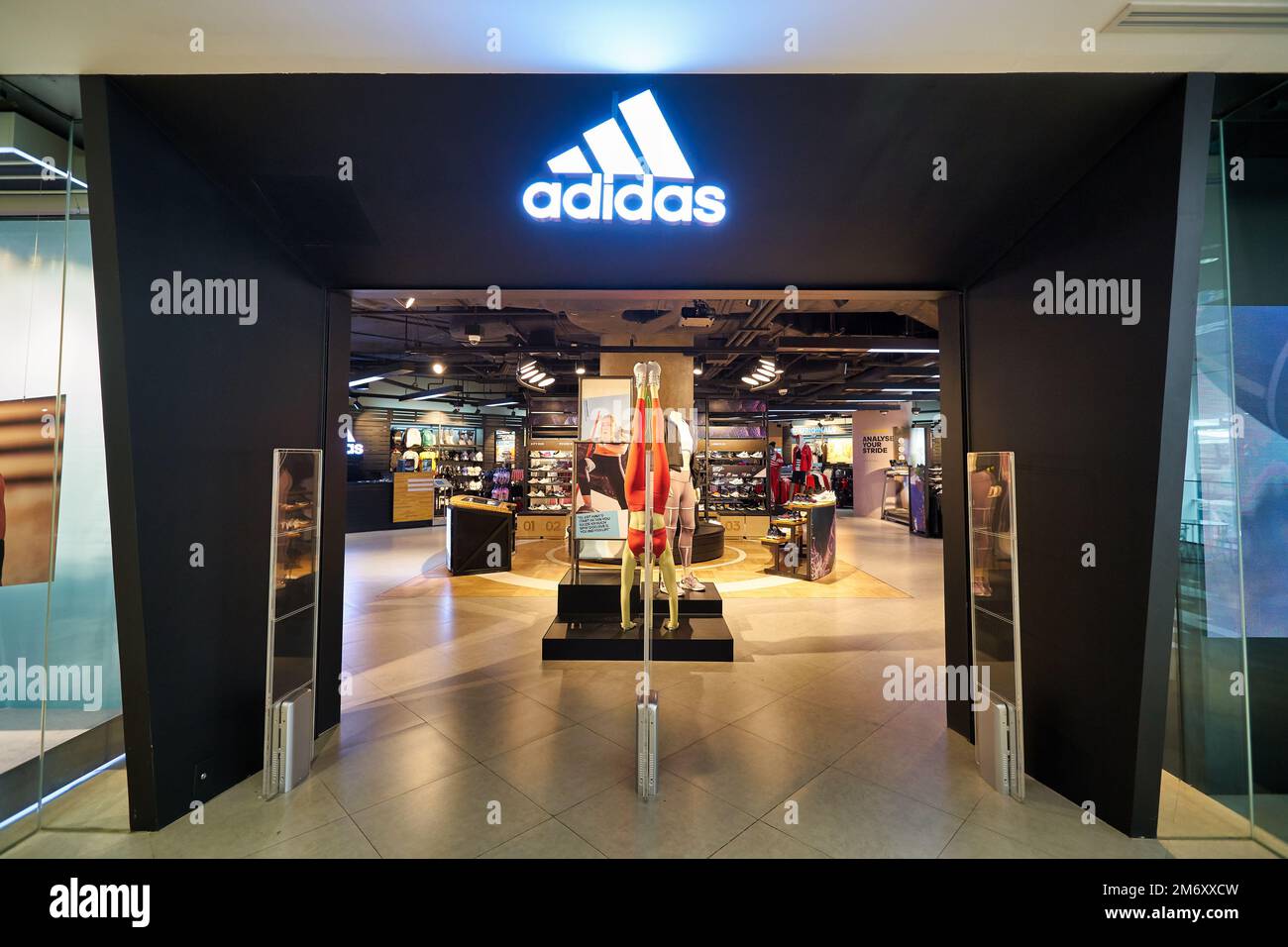 BANGKOK, THAILAND - JANUARY, 2020: entrance to Adidas store in Siam Discovery shopping Adidas AG is a multinational corporation Stock Photo - Alamy