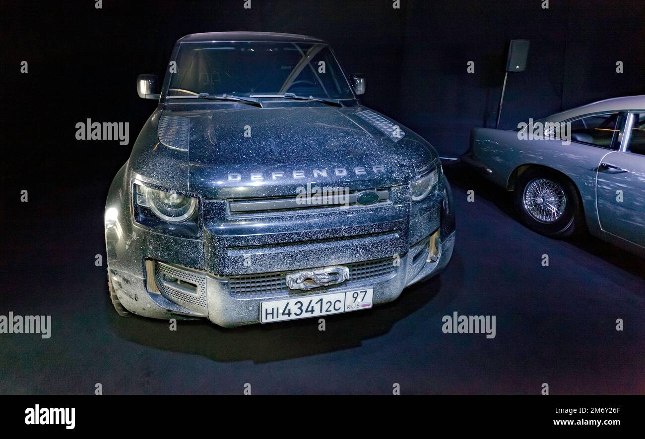 Pre-production new Land Rover Defender 110, one of the ten used for ...