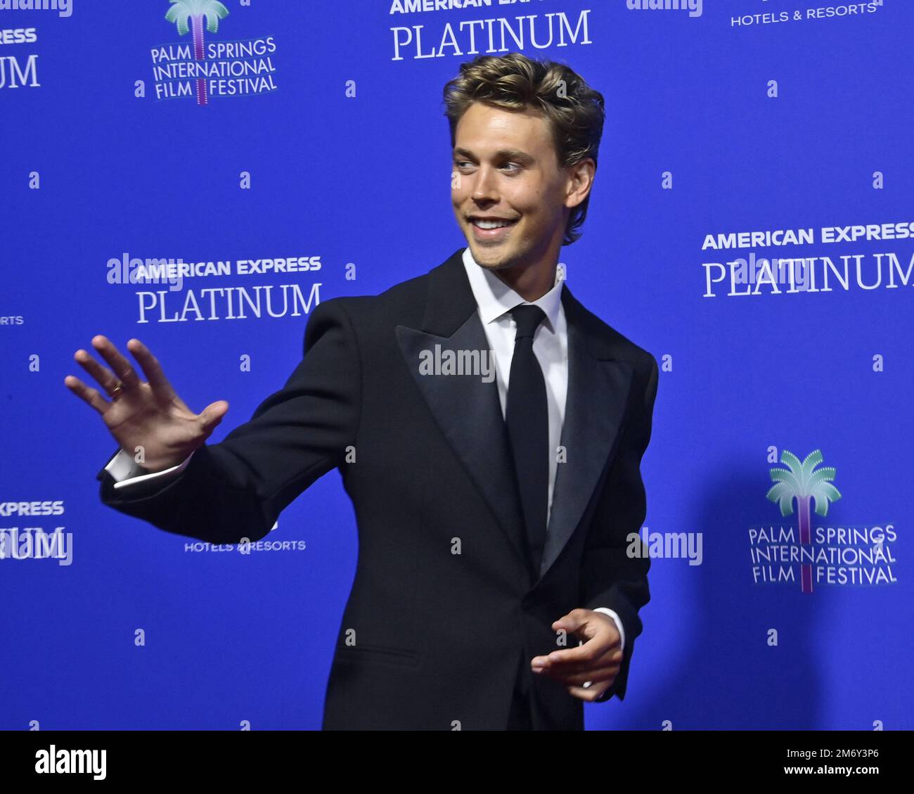 Palm Springs, United States. 05th Jan, 2023. Austin Butler attends the 34th annual Palm Springs International Film Festival awards gala at the Palm Springs Convention Center in Palm Springs, California on Thursday, January 5, 2023. Photo by Jim Ruymen/UPI Credit: UPI/Alamy Live News Stock Photo