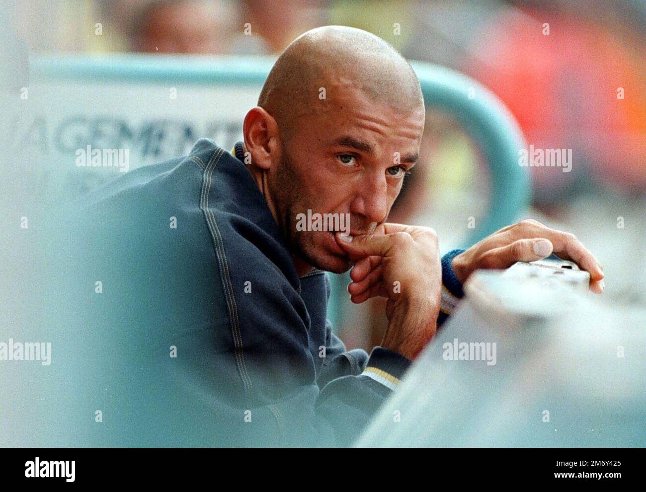 File photo dated 15-08-1998 of Gianluca Vialli, who has died aged 58 following a lengthy battle with pancreatic cancer, the Italian Football Federation has announced. Issue date: Friday January 6, 2023. Stock Photo