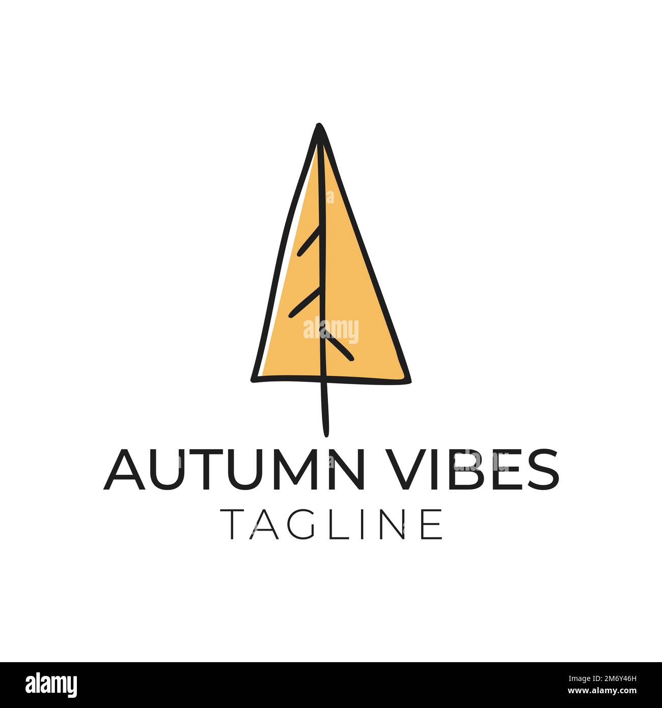 Vector sticker of orange tree Stock Vector Image & Art Alamy