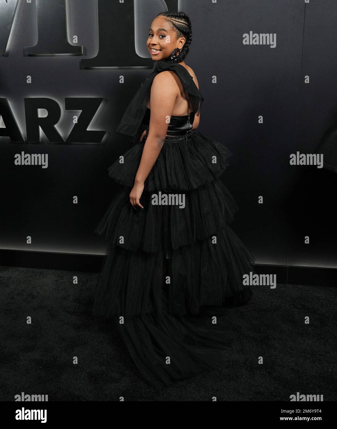 Los Angeles, USA. 05th Jan, 2023. Laila Pruitt arrives at the Starz