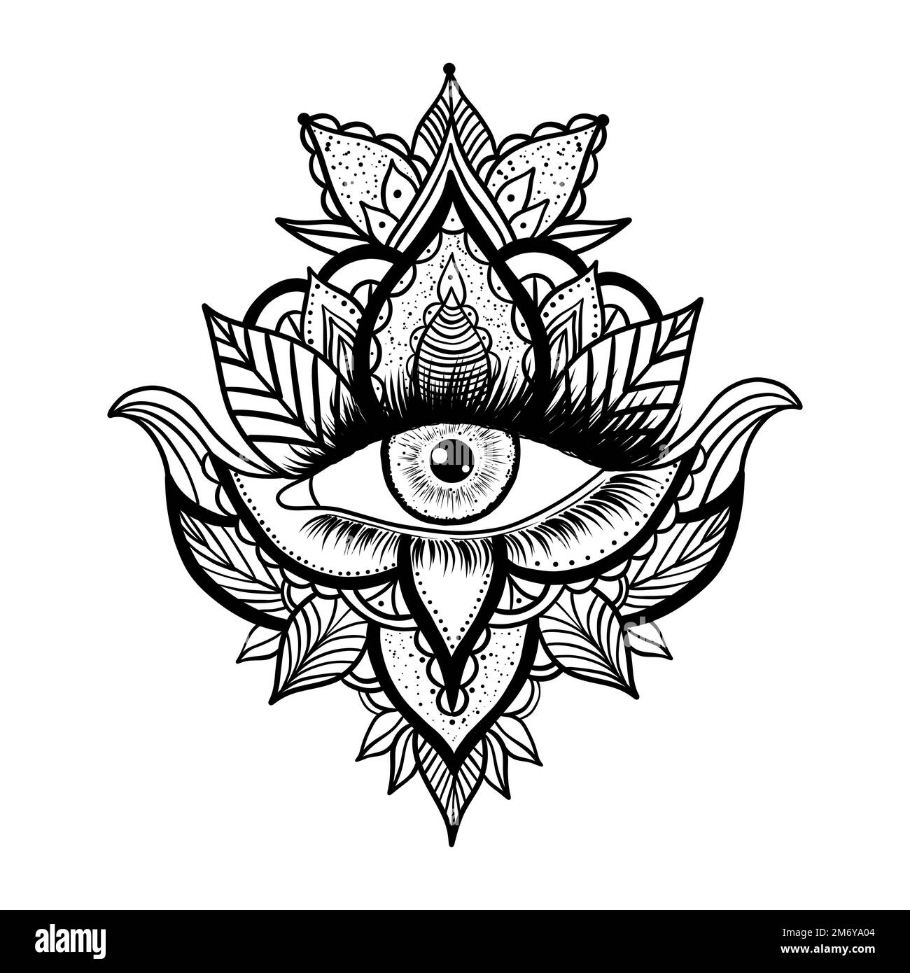 All seeing eye stock vector image art alamy