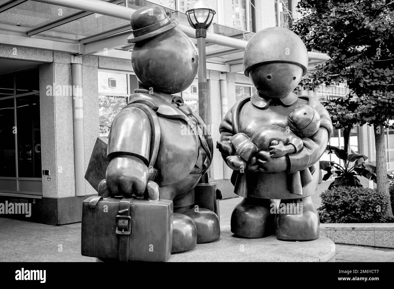 Toronto statues Black and White Stock Photos & Images Alamy