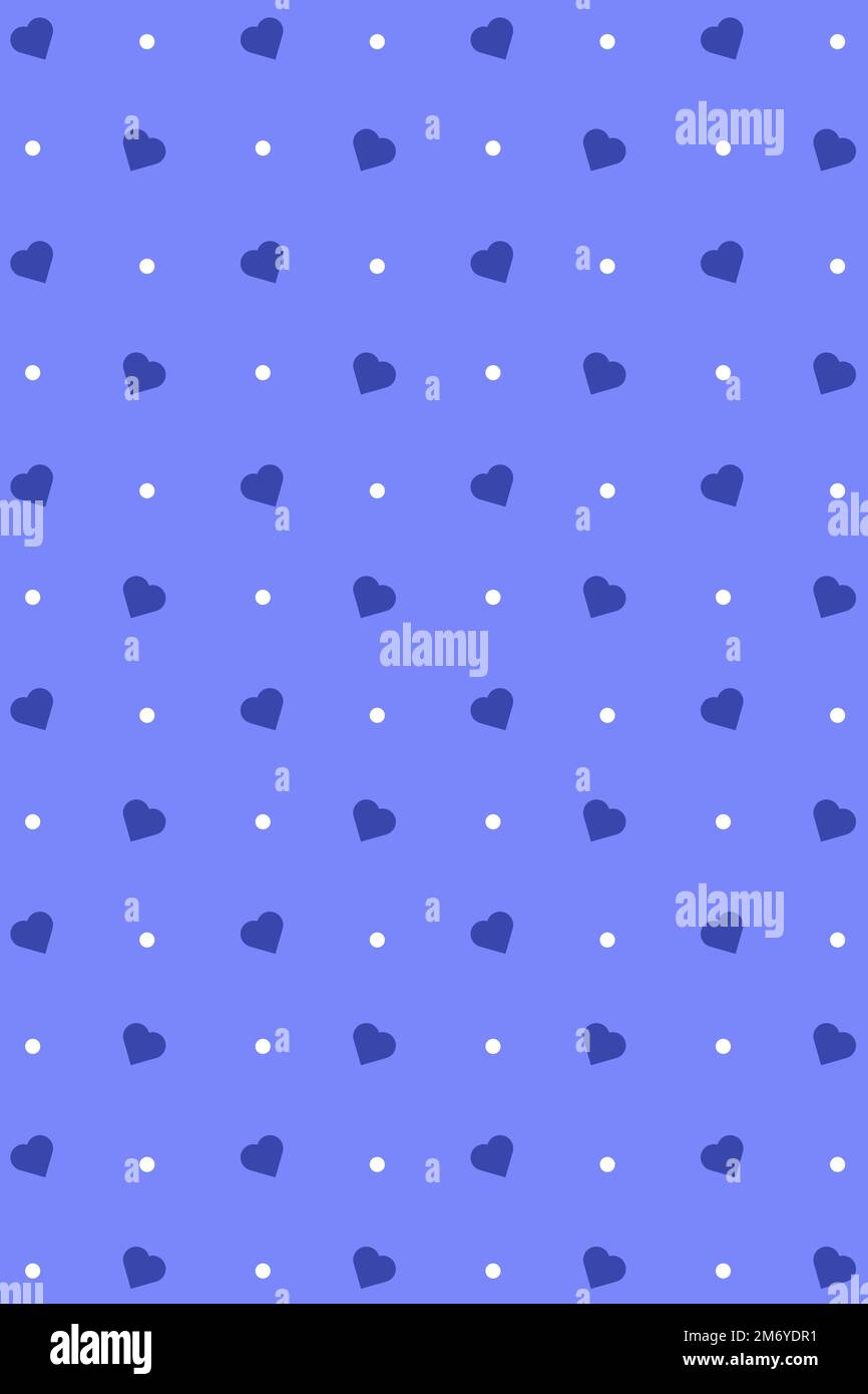 Pink hearts seamless pattern Stock Vector Images - Alamy