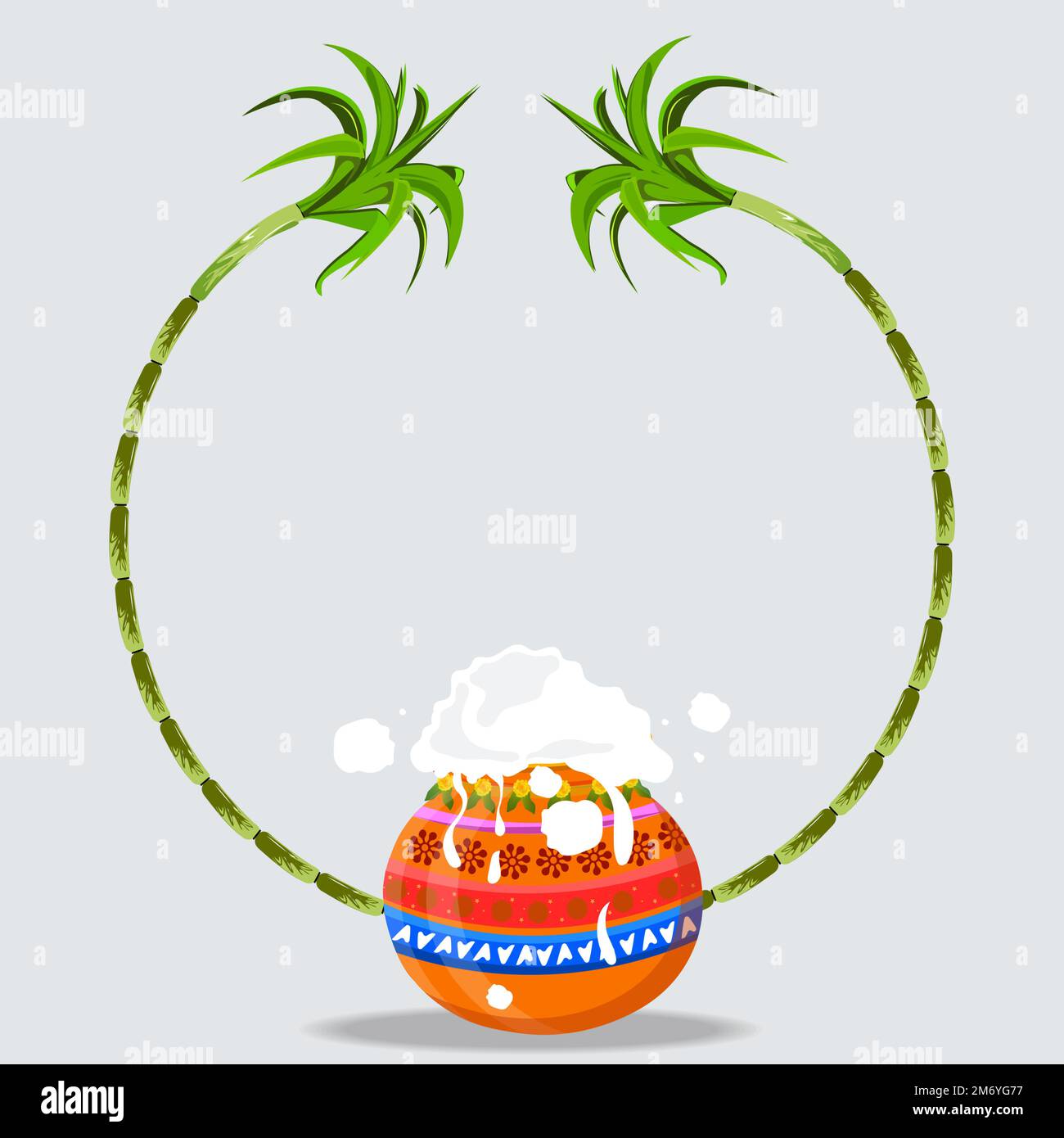 Colorful Rangoli and Mud Pot for Celebrating Happy Pongal. Stock  Illustration - Illustration of asian, health: 47587293