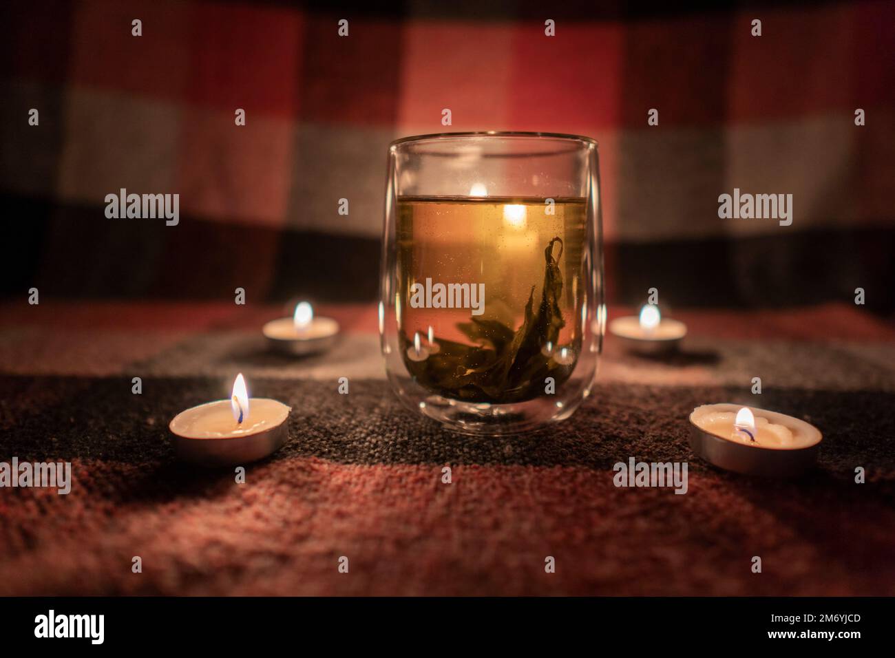 https://c8.alamy.com/comp/2M6YJCD/blackout-energy-crisis-destruction-of-infrastructure-power-outage-concept-a-transparent-cup-of-herbal-tea-stands-in-a-circle-of-burning-candles-2M6YJCD.jpg