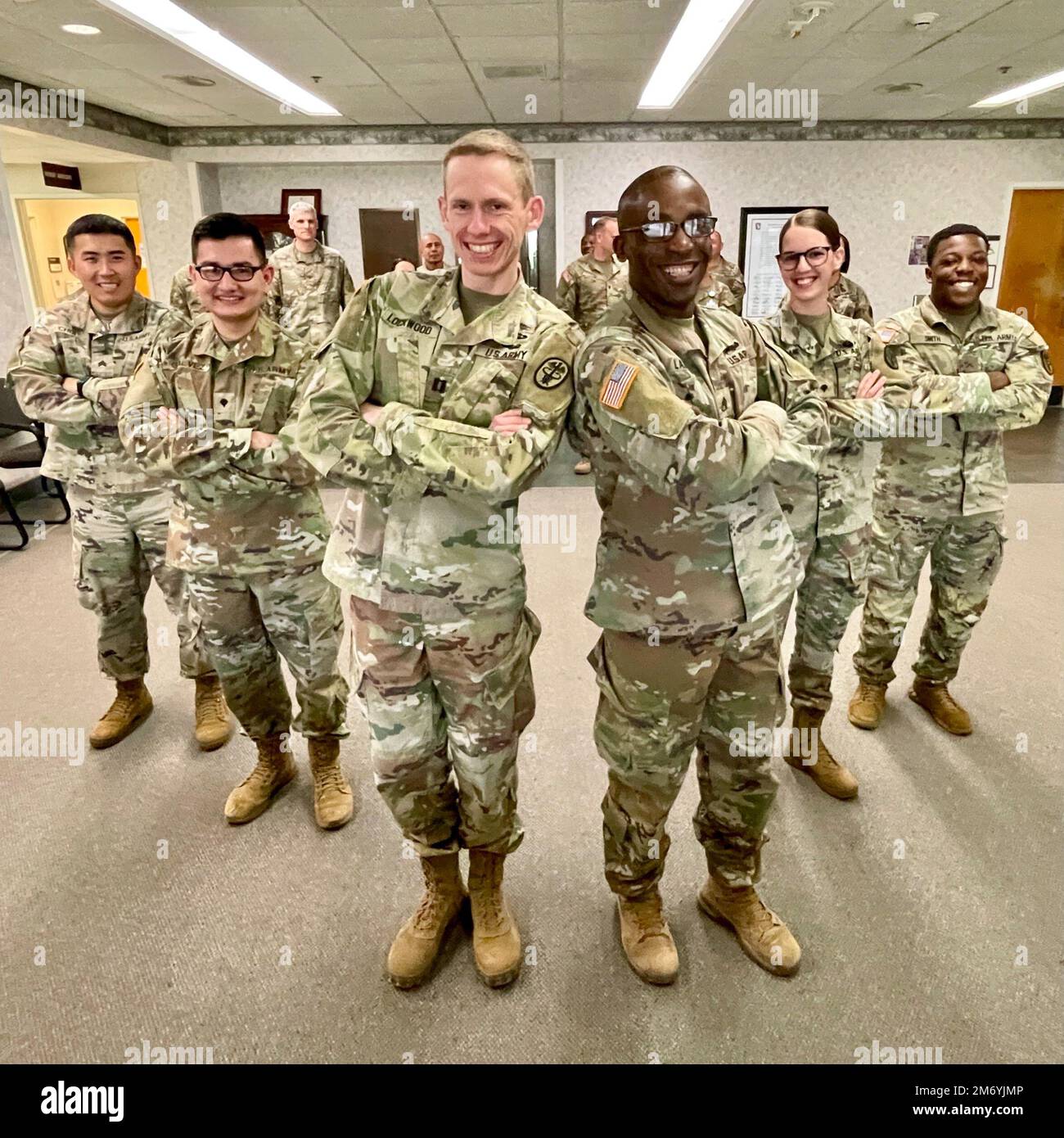 A squad of Soldiers from Blanchfield Army Community Hospital is headed