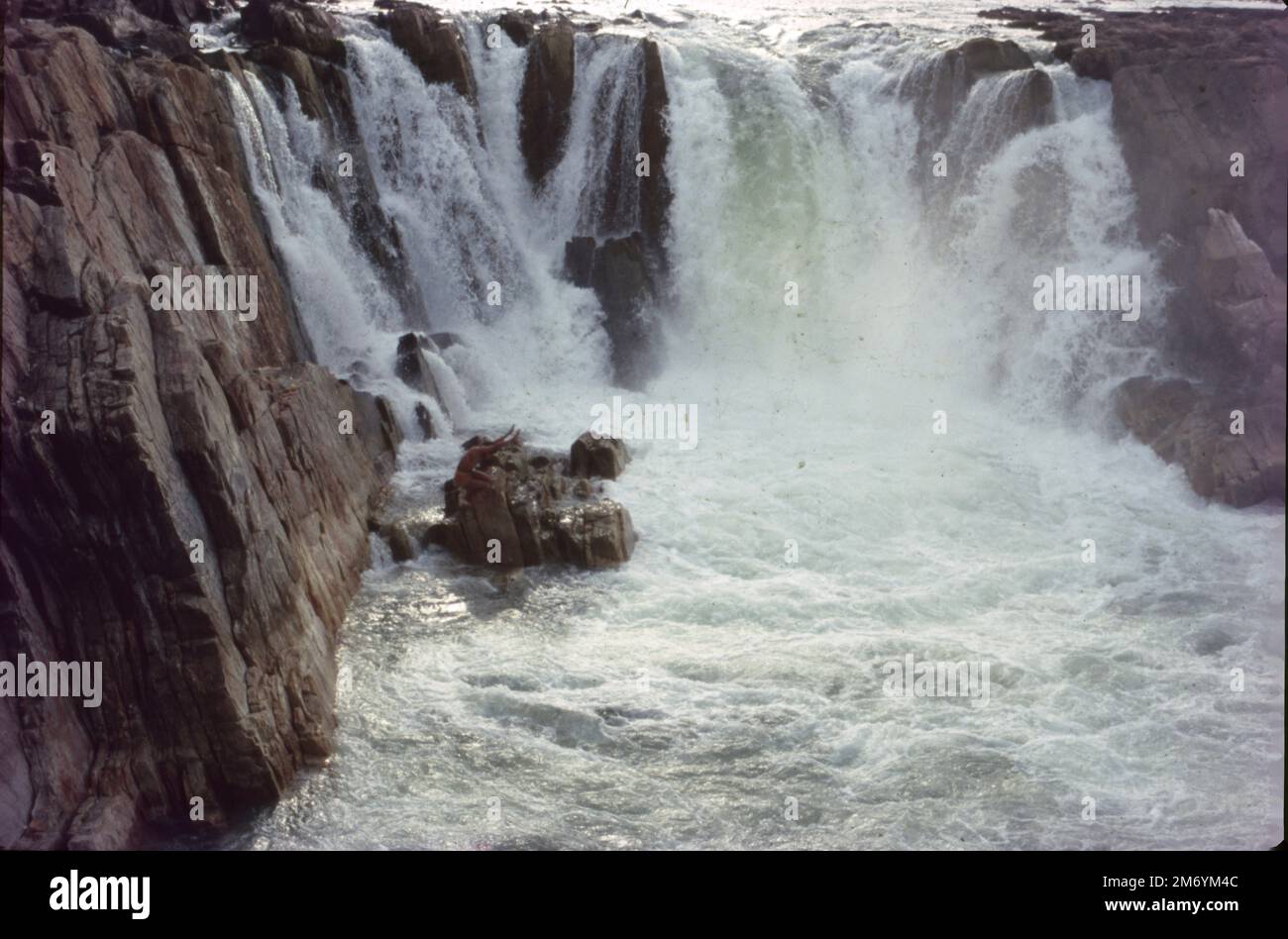The Dhuandhar Falls (धुआंधार) is a waterfall in Jabalpur district in
