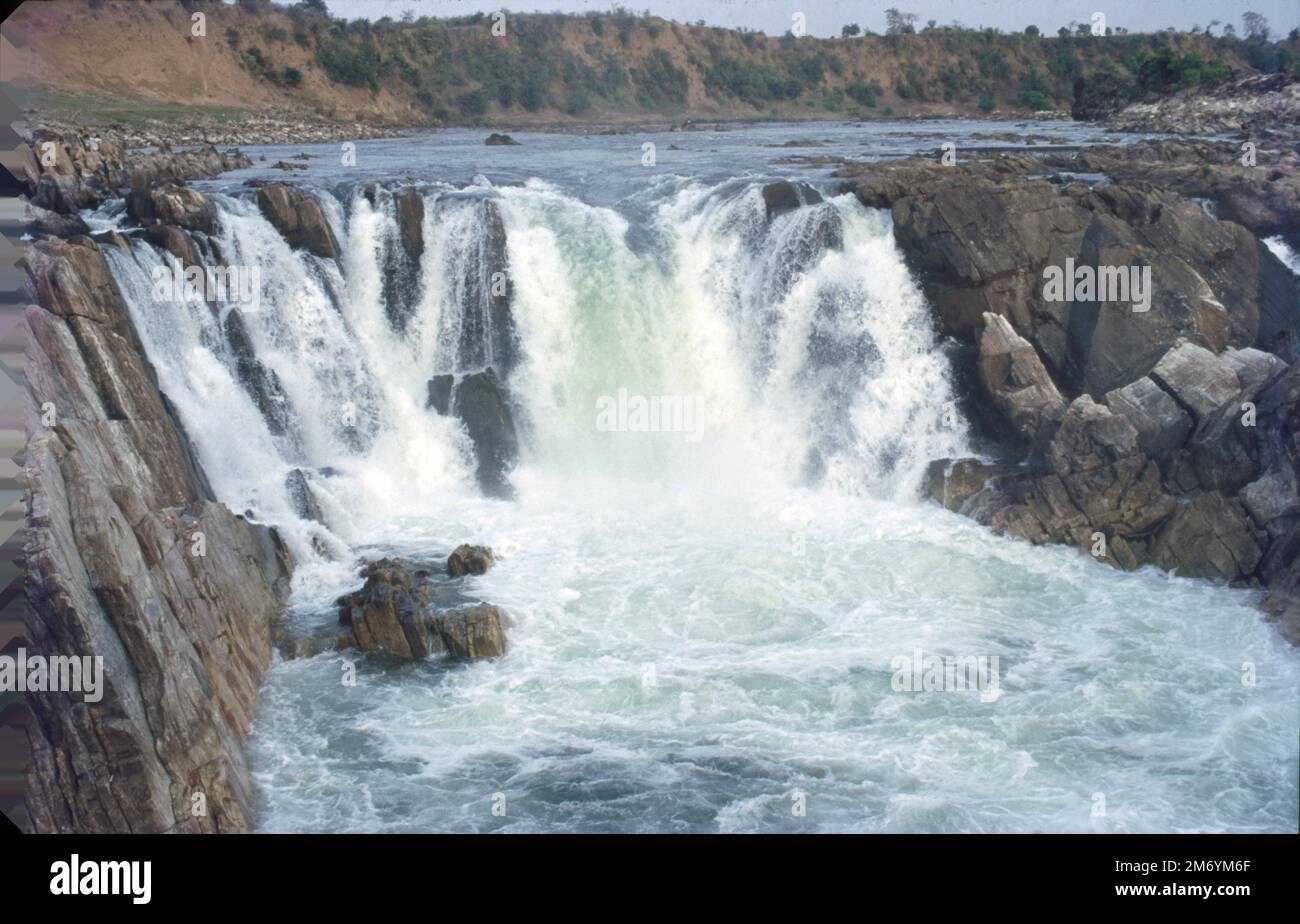 The Dhuandhar Falls (धुआंधार) is a waterfall in Jabalpur district in