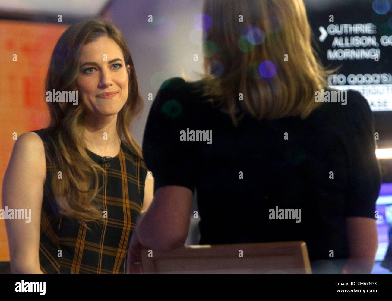New York, NY, USA. 5th Jan, 2023. Allison Williams visits NBC's Today