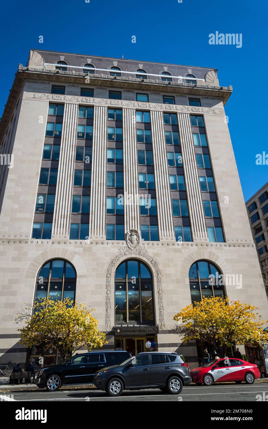 Downtown building near Dupont Circle, Washington, D.C., USA Stock Photo