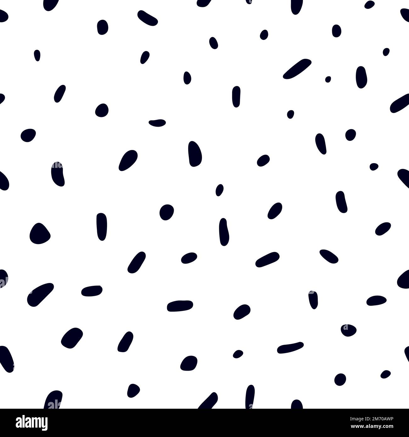 Seamless pattern of dalmatian or cow spots. Natural textures. Random ...