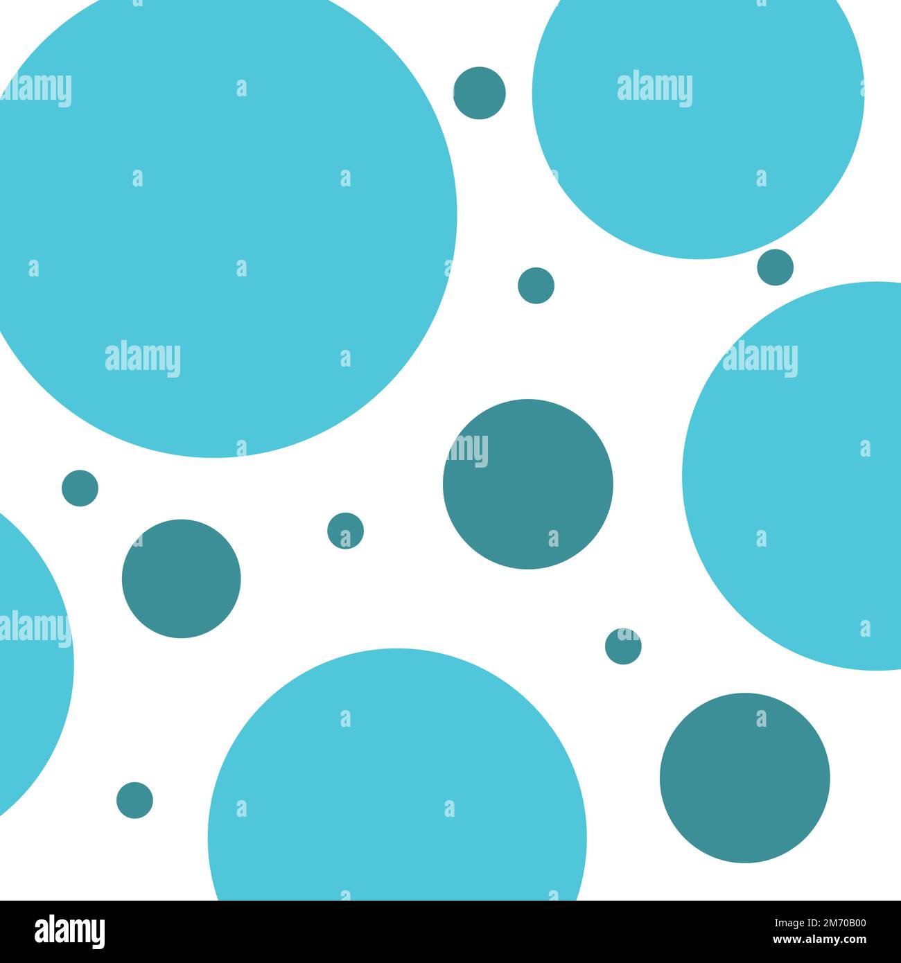 Black and white polka dot pattern vector. Random spots hand-drawn Stock ...