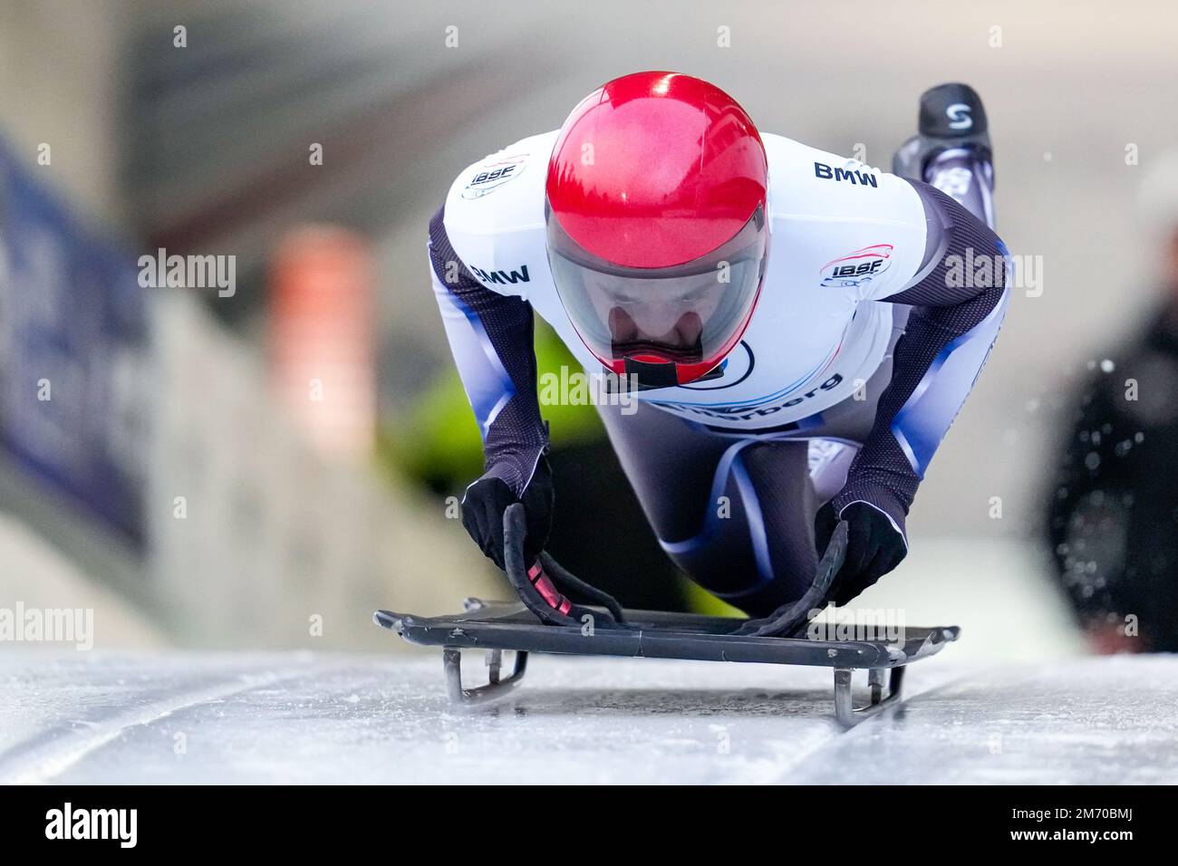 WINTERBERG, GERMANY - JANUARY 6: Hallie Clarke compete in the Women's