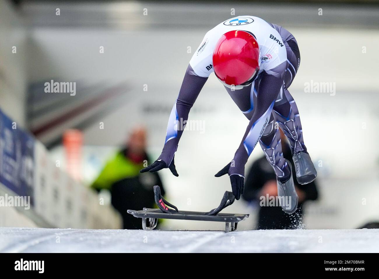 WINTERBERG, GERMANY - JANUARY 6: Hallie Clarke compete in the Women's