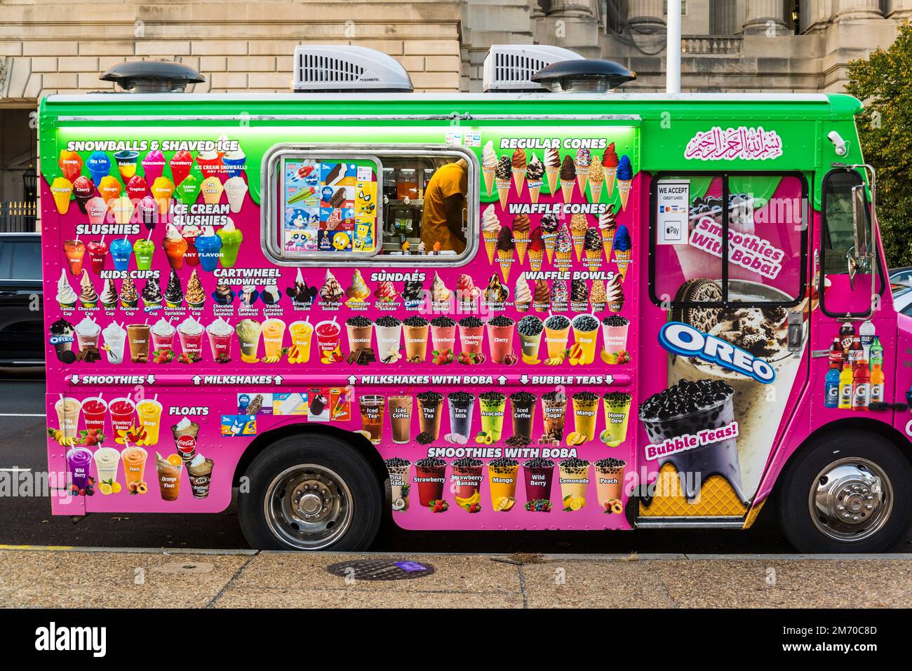 Fast food truck, Washington, D.C., USA Stock Photo Alamy