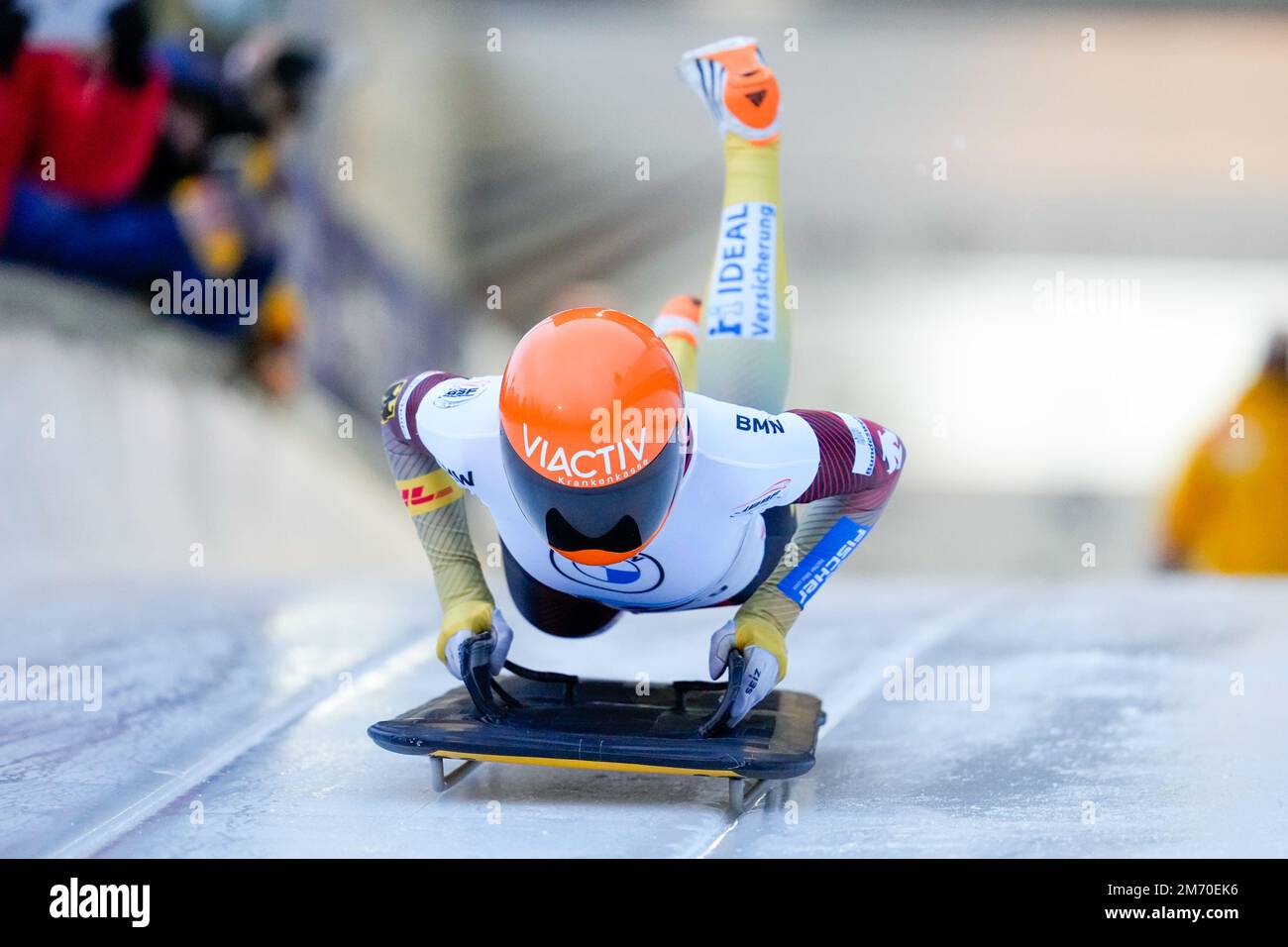 WINTERBERG, GERMANY - JANUARY 6: Susanne Kreher of Germany compete in ...