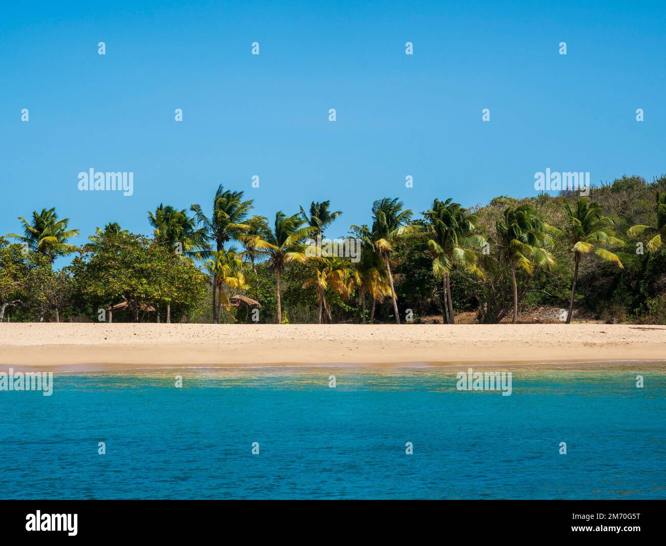 Union Island, Grenadines, Caribbean. Chatham Bay. Stock Photo