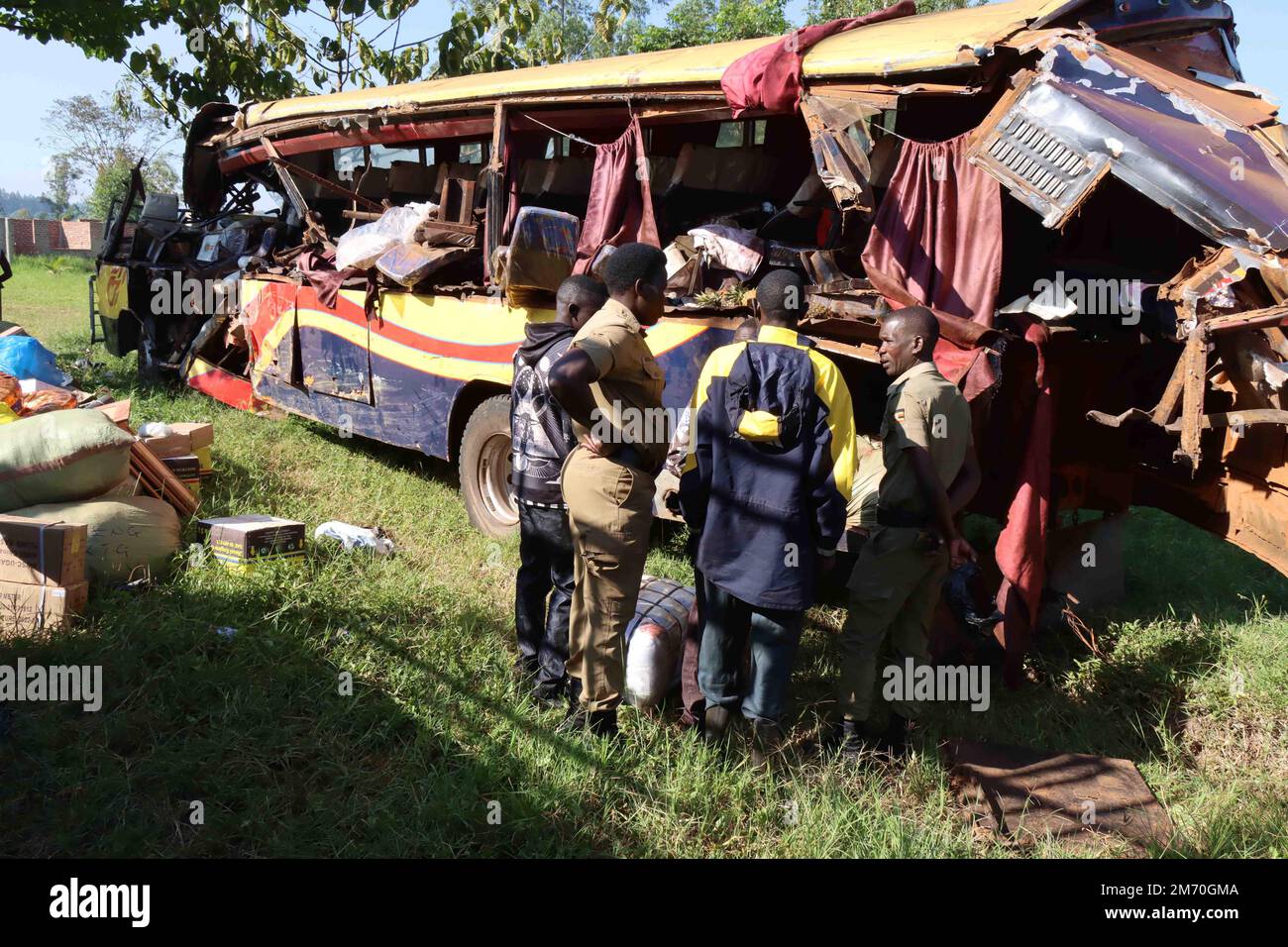 Kampala. 6th Jan, 2023. This photo taken on Jan. 6, 2023 shows the