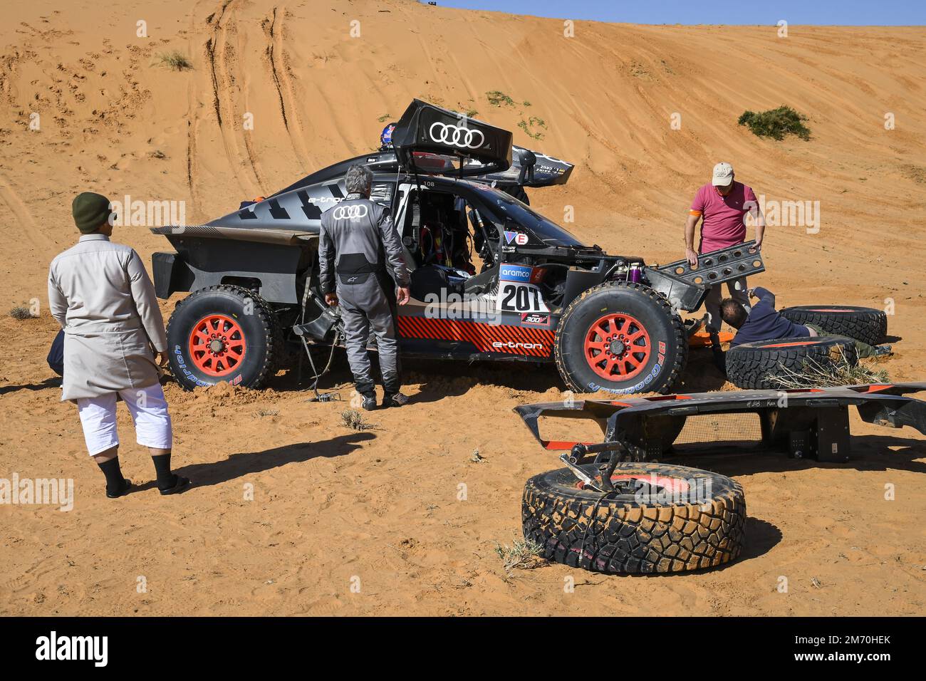Hail, Saudi Arabia - January 6th, 2023. 207 SAINZ Carlos (spa), CRUZ
