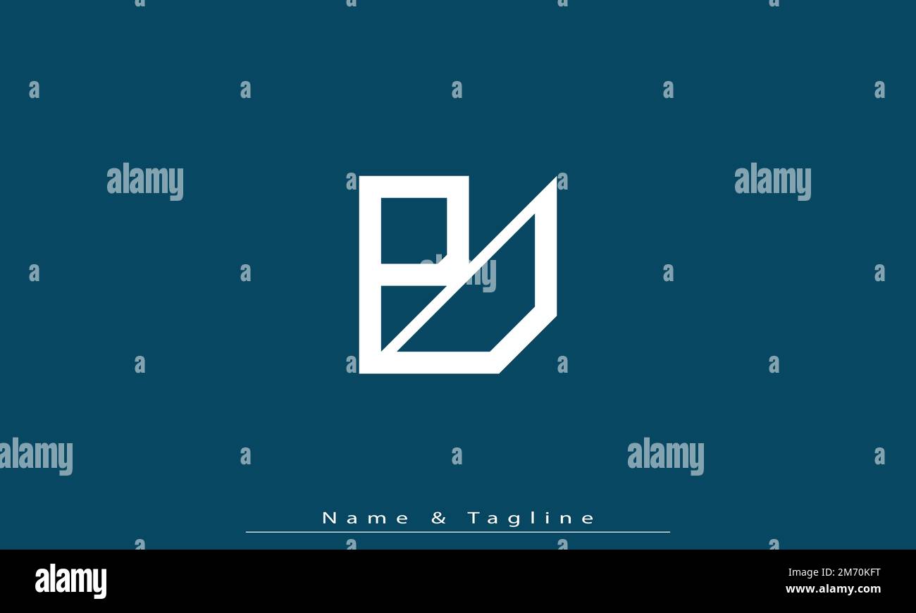 Alphabet letters Initials Monogram logo PO , OP Stock Vector