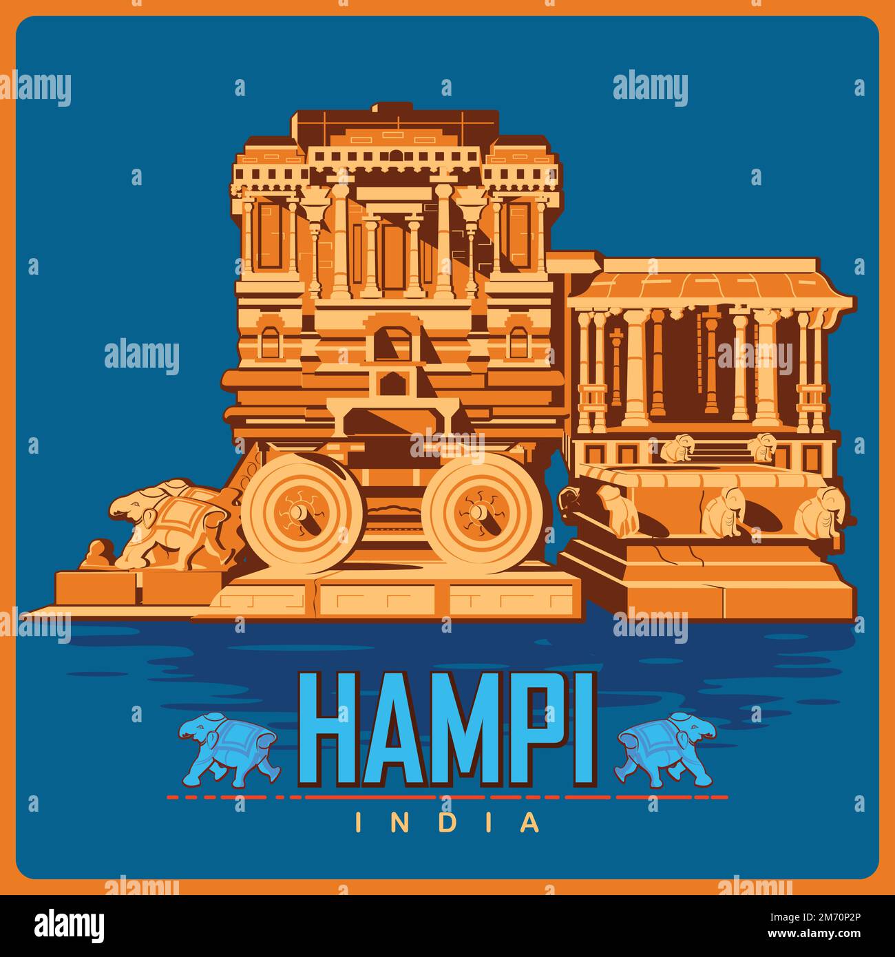 vittala-temple-stock-vector-images-alamy